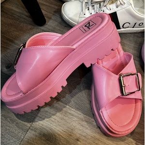 Dirty Laundry lug sole slide, 9